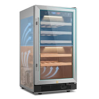 15 In. W 27-Bottle Dual Zone Wine Cooler in Stainless Steel — How It Works