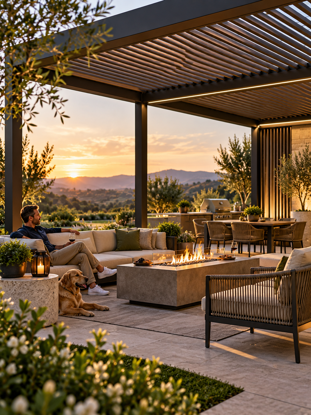 Shelter That Lets the Evening Breathe.