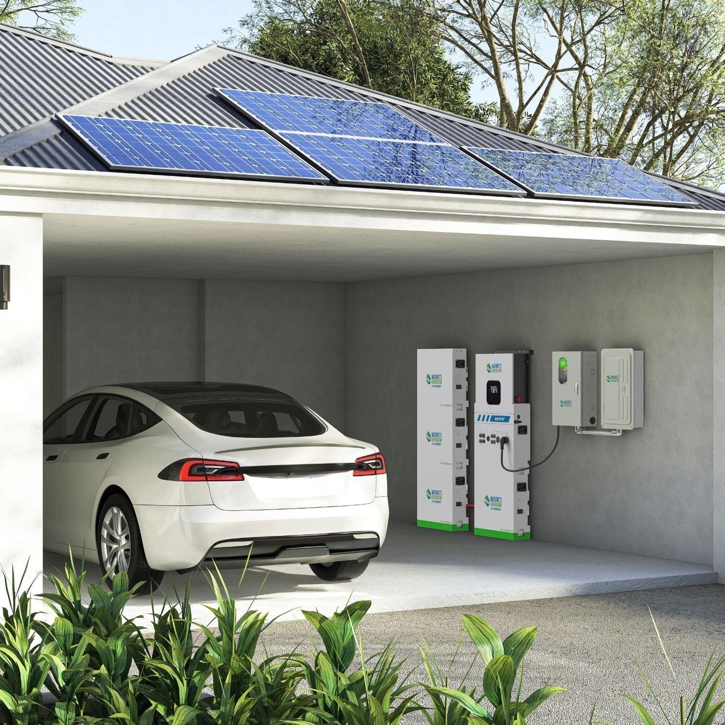 MyGrid 10K Solar and Wind Generator for Home