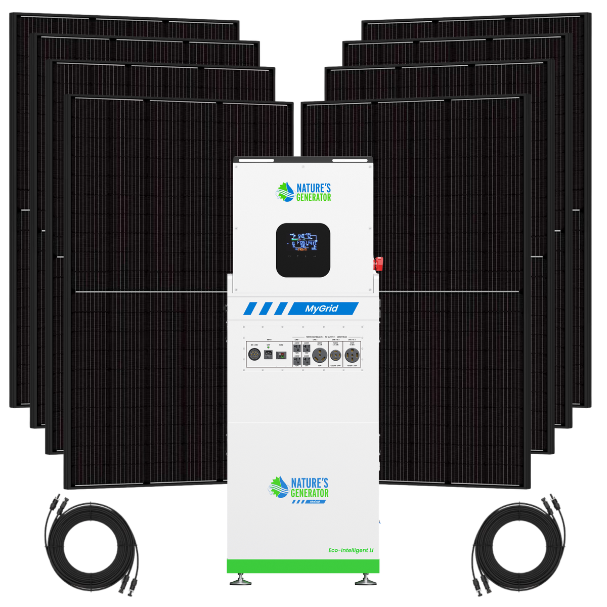 MyGrid 10K Solar Generator for Home