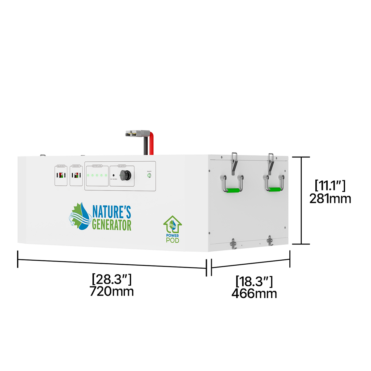 Powerhouse Gen 2 Solar Generator and Transfer Switch